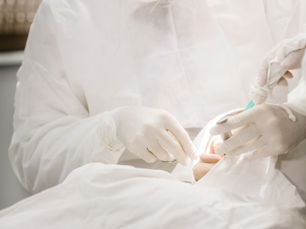 Ultrasonic scaling treatment at Kashvi Dental Clinic